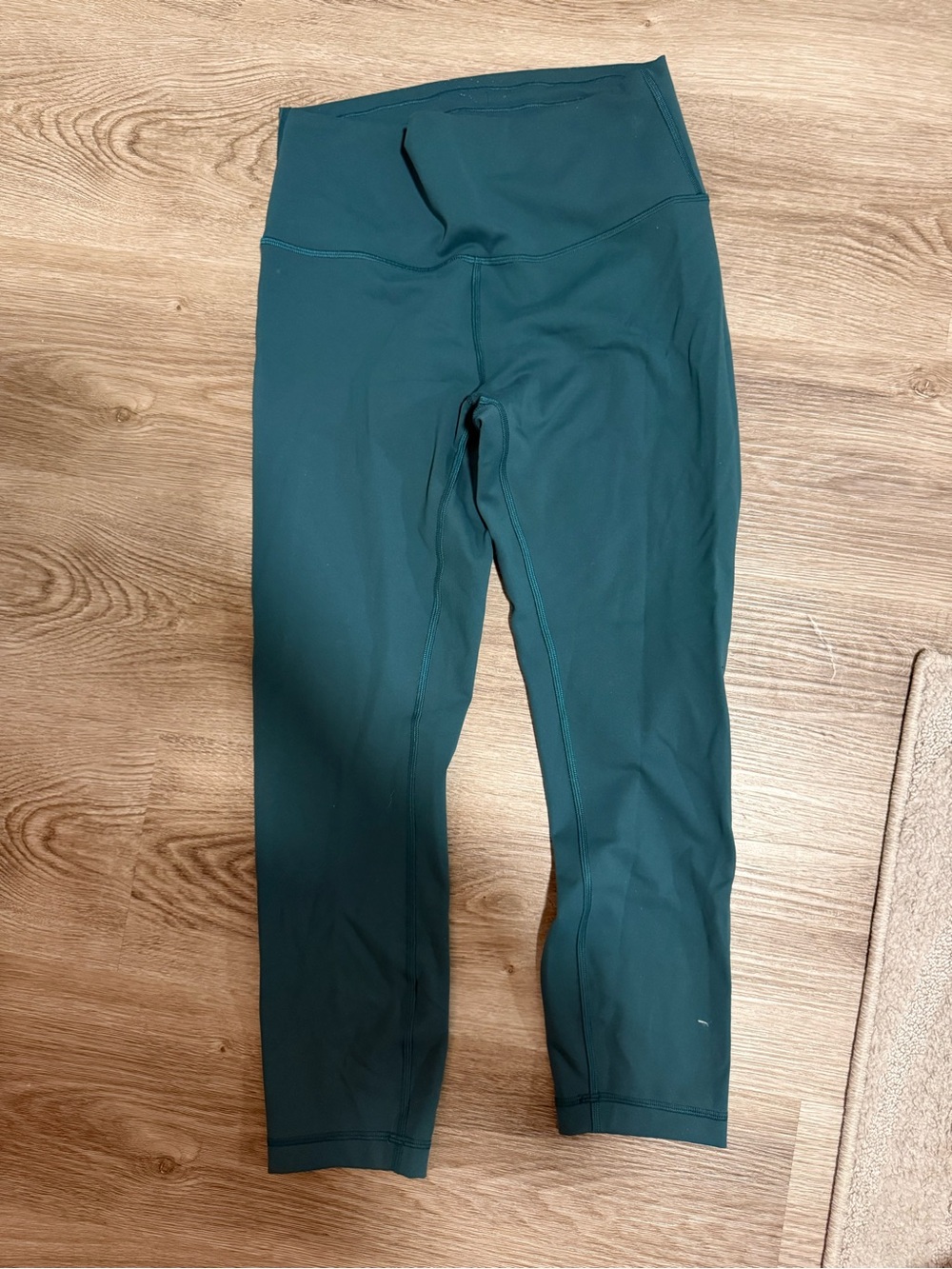 Lululemon Wunder Train High Rise 25 Inch in Teal